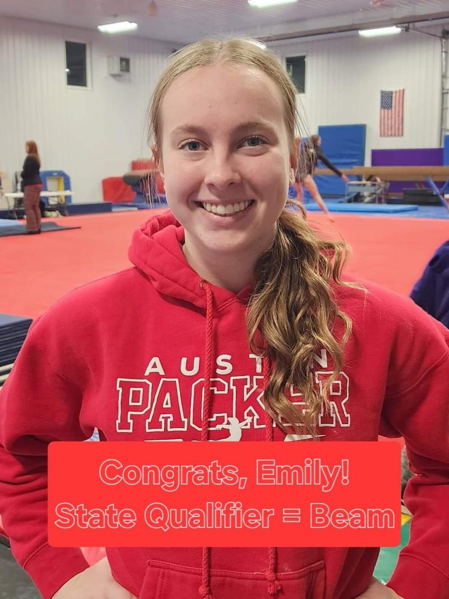 austinsup492's tweet image. Austin Gymnastics is State Meet-bound with 3 qualifiers! Cheers to Kiki (all-around), Emily (beam), Callie (floor)! Plus, a standout team performance, securing a season-best score and a third-place finish in Section 1A. Fantastic effort, Packers! 🅰️ #AustinPackers