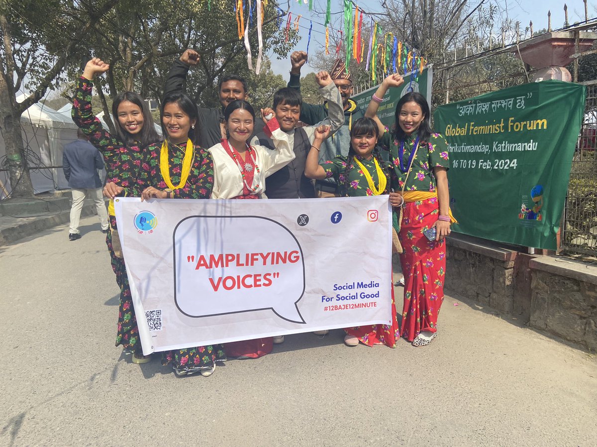 12_baje's tweet photo. 12baje12minute in Nepal @wsf2024 https://t.co/yRNFyTEWs0