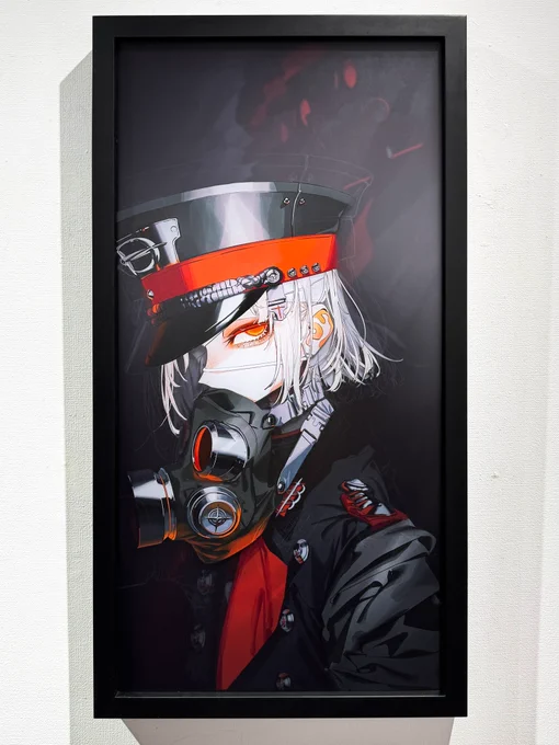 先日Anicoremix Galleryで開催中のろるあ先生の個展を見に行かせていただきました!何から何までこだわりがすごくてめちゃくちゃカッコよくてとても痺れました…!とても素敵な作品を見させていただきありがとうございます 