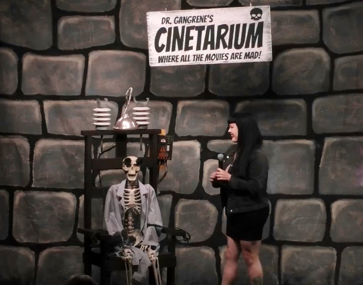 @twoguns365 I was shocked by the end of Dr. Gangrene’s Cinetarium live show tonight!