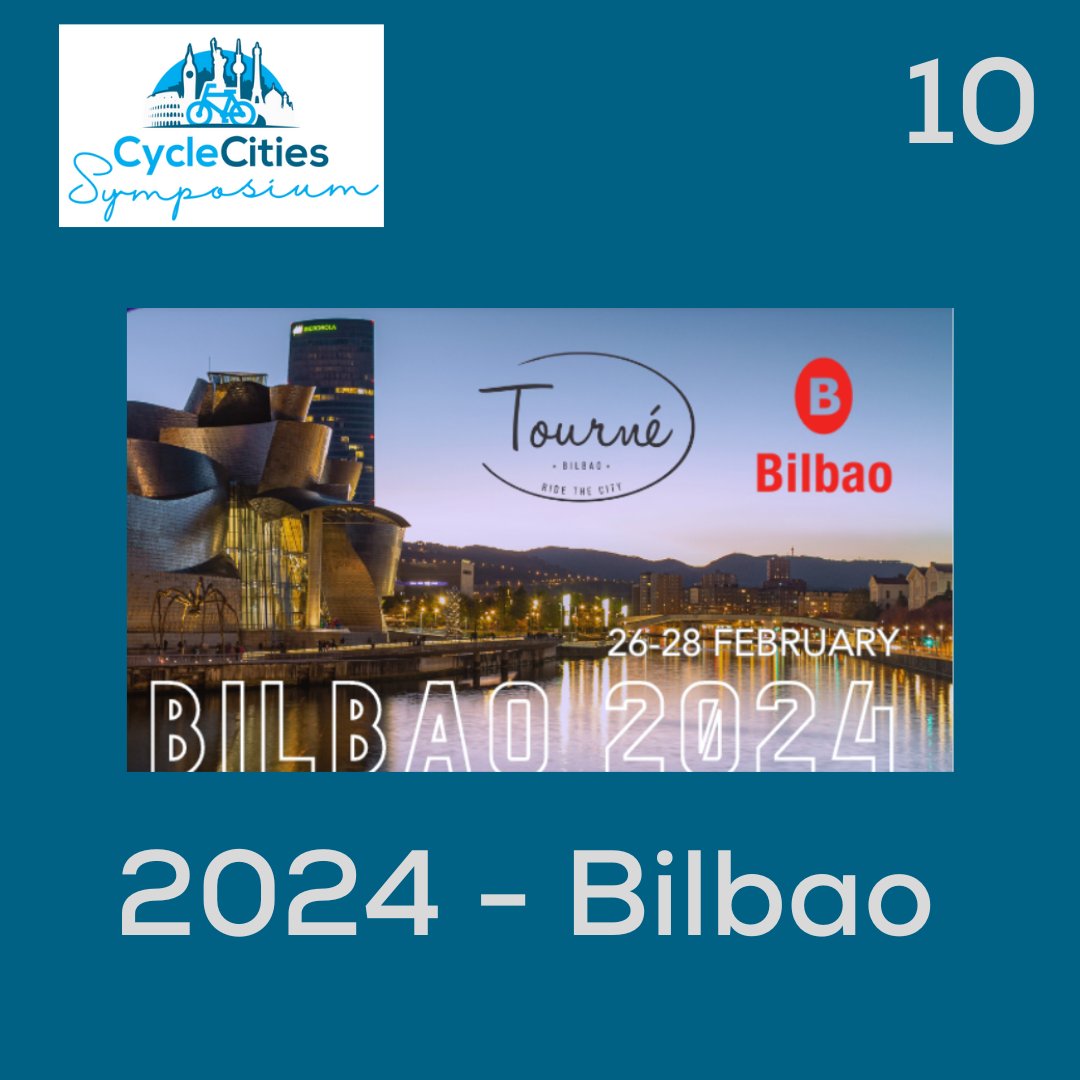 cyclecities's tweet photo. And finally... The much anticipated 10th Cycle Cities Symposium, hosted by Tourne' Bilbao begins in mere hours now. 
#CycleCities are excited to open the 2024 #CCSymposium in #Bilbao! ✨🚲🎉 https://t.co/CepI9tdb8P
