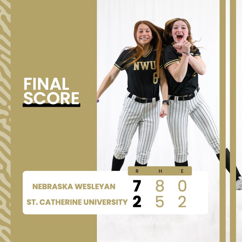 NWU_SOFTBALL's tweet photo. Pwolves split today! Looking forward to two more games tomorrow. ๐บ๐ฅ
Pwolf shoutout to sophomore Jenna Kimberling as she went yard today; freshman Taylor Korecky and Kamdyn Sprunk had a great first outing!
#pdubs #pwolfnation #yipyip https://t.co/RZRtj6U5Il