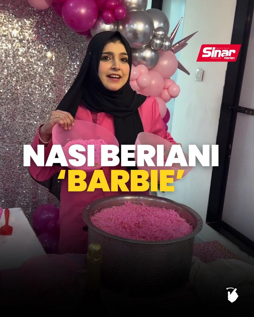 SinarOnline's tweet photo. Satu rakaman video menunjukkan seorang wanita memasak nasi beriani berwarna merah jambu menjadi tular di India, lapor portal berita Hindustan Times pada Jumaat.

#SinarHarian #SinarTerkini #MerahJambu #Beriani #India

Ini adalah bebenang.