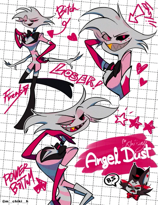 #HazbinHotel #HazbinHotelFanart AngelDust 