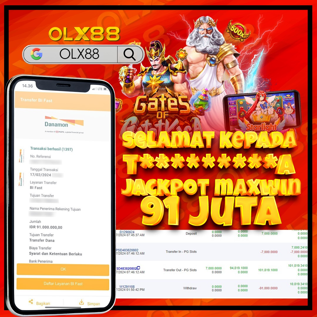 olx88_'s tweet photo. OLX88 Situs Slot Gacor buruan daftar sekarang juga. Rasakan kegacoran situs slot thailand OLX88   

https://t.co/F9y6snNpH9

https://t.co/F9y6snNpH9

#slotgacor #olx88 #slotthailand #situsslot #slotterpercaya #slotgacorhariini https://t.co/pFp8joSBvv