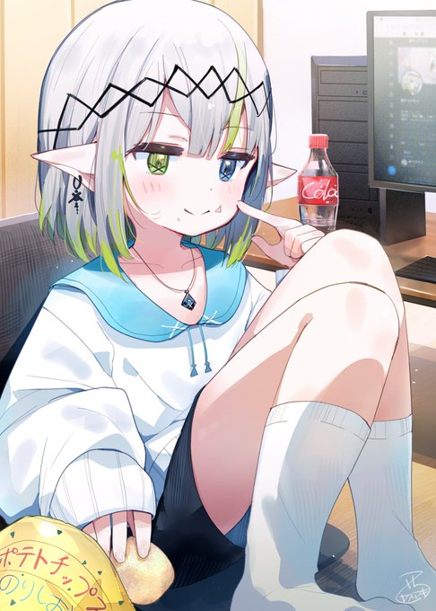 うちに棲みついてる子
よくお菓子を勝手に食う。
ゆるせる、かわいいので 