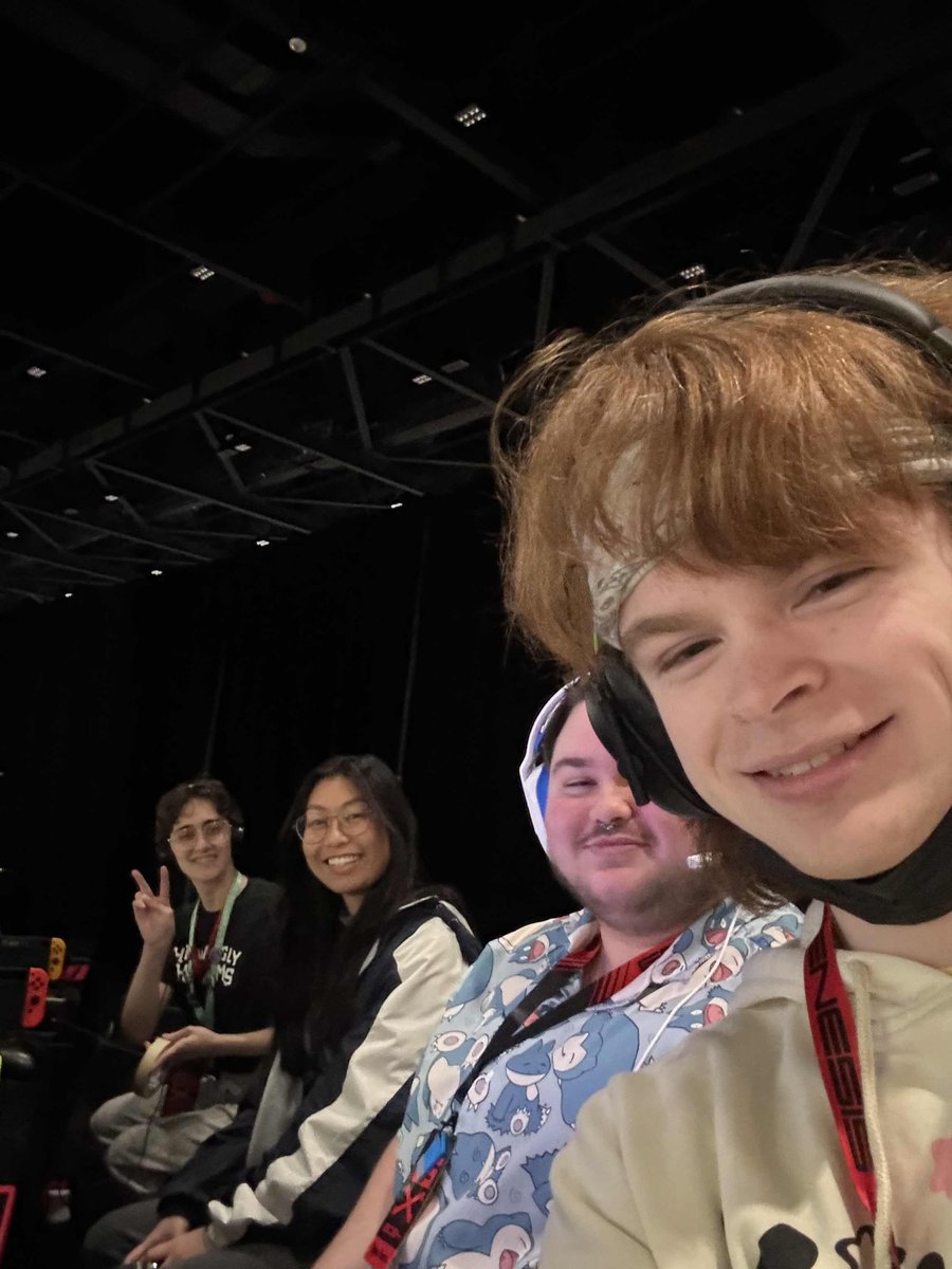 toes garrett and i all said our first and last lan would be ltc 2022…… anyways here we are at genesis (+tux)