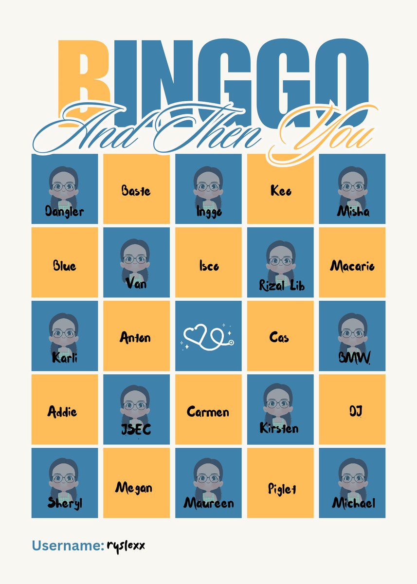 ryslexx's tweet photo. #ATYBingo https://t.co/tDse5C5OHF