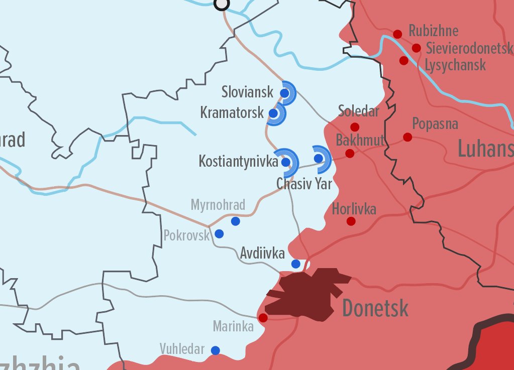 After gaining control of Avdiivka, the Russians are now targeting Kramatorsk, Slavyansk and Chasiv Yar, three of the four remaining fortifications intended to delay the Russian advance. 

Over the last few hours, both cities have been heavily attacked by MLRS, ballistic missiles,…