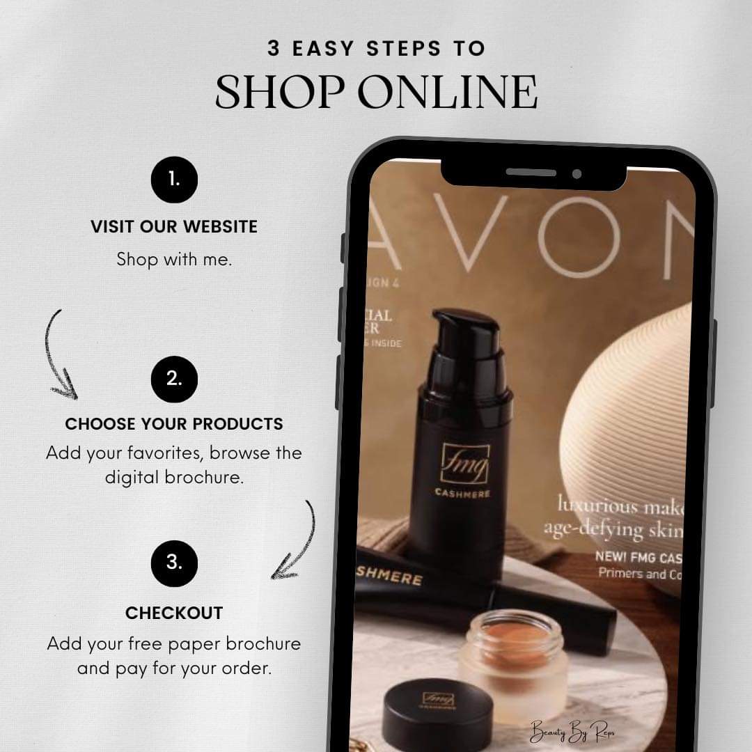 eStore: avon.com/repstore/lasha…

Brochure: avon.com/brochure?rep=l…

#makeup #perfumes 
#AvonRep #BeautySale #PerfumeSale #cologne #skincare #bodycareproducts