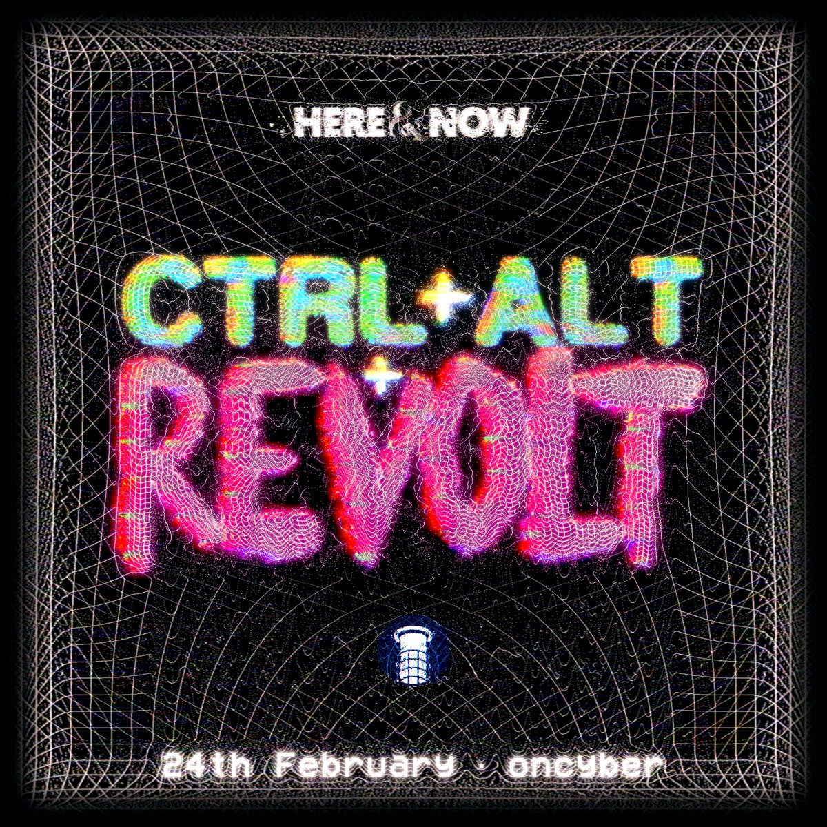 Very honored to be curating and organizing a music space for the upcoming CTRL+ALT+REVOLT virtual festival Feb 24th put on by <a href="/hereandnow_exp/">HERE & NOW</a> and <a href="/tezospole/">$POLE</a>!

The event will run about 3.5 hours and we will have a combination of live music sets, curated sets of songs/videos