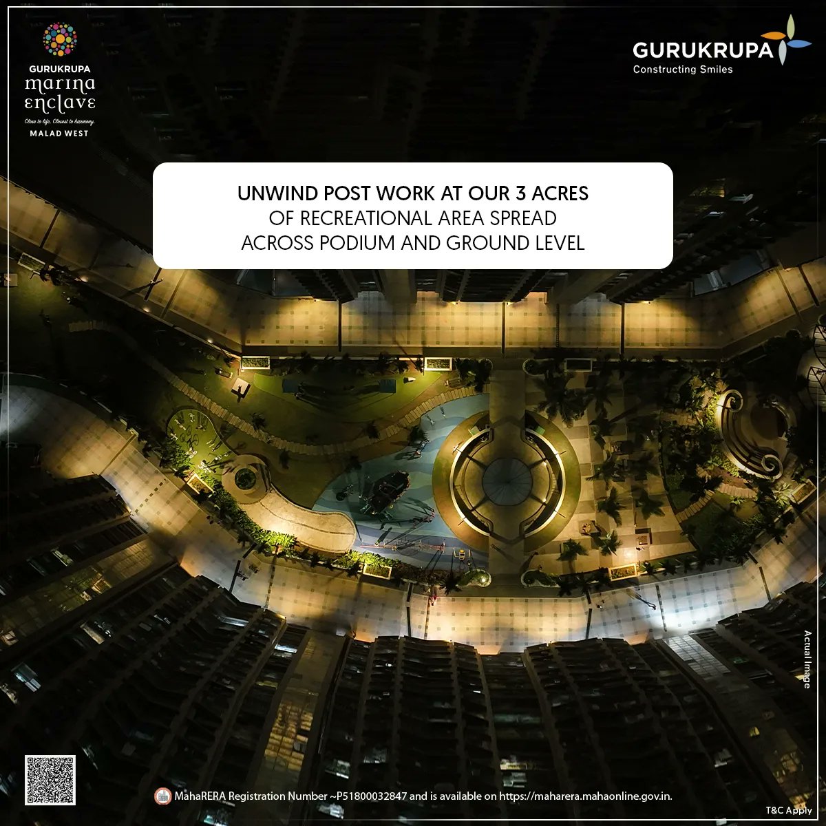 GurukrupaGroup's tweet photo. Leave the stress of the day behind and immerse yourself in our vast recreational haven. Marina Enclave invites you to unwind like never before.
#GurukrupaGroup #MarinaEnclave #LocationAdvantage #Connectivity #ModernLuxuries #Masterpiece #Accessibility #RealEstate #Malad #Mumbai https://t.co/eXnzsU8zz2