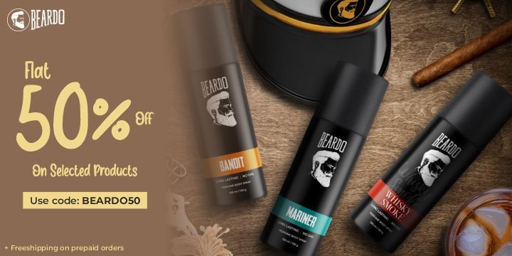 AmazingDealzIn's tweet image. Flat 50% Off On Select Products 🤩

Get 50% off on your favorite Beardo products + Free shipping on prepaid orders 🥰

📌 Use Code: BEARDO50
⏳ Valid till: 2024 Feb 17 23:59pm
😀 👉 Link: clnk.in/tYDZ

#beardgrow #beardcareroutine