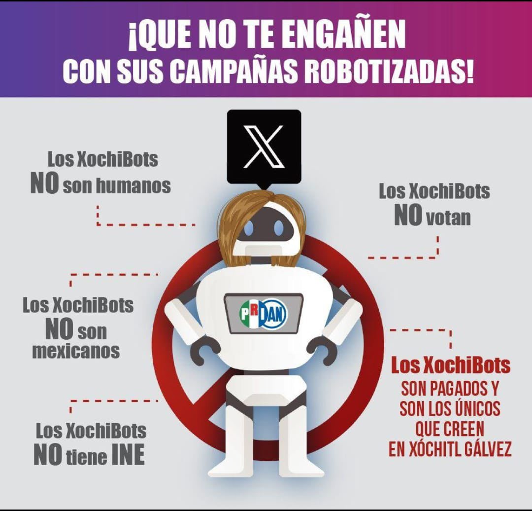 Paul_Pellon's tweet photo. Las máquinas no votan pero ilusionan a la oposición 🤣

Este 2024 continuaremos con la 4Ta transformación 🦾

#ElPuebloConClaudia https://t.co/0dq5i0RYfr