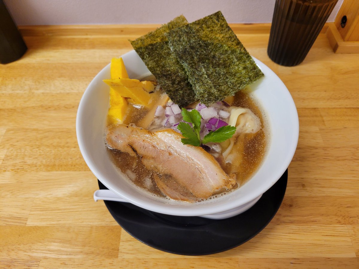 住んでいるところから遠いですがやっと来ました！
絶妙なバランスで美味しかったです！
また来たいです！
<a href="/415harukaze/">麺屋春風</a> 
#清瀬 #東久留米 #ラーメン