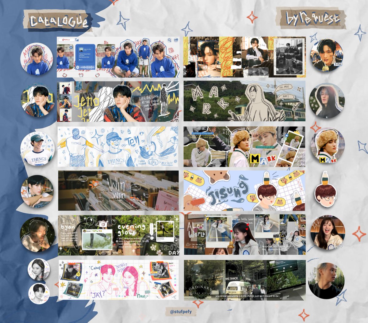 Help RT? thank you✨ 

hai! jaa open kembali layout made by request all katalog! untuk pemesanan bisa melalui DM. lebih detailnya aku taruh di link bawah yaa🏃🏻‍♀️💨

#zonauang