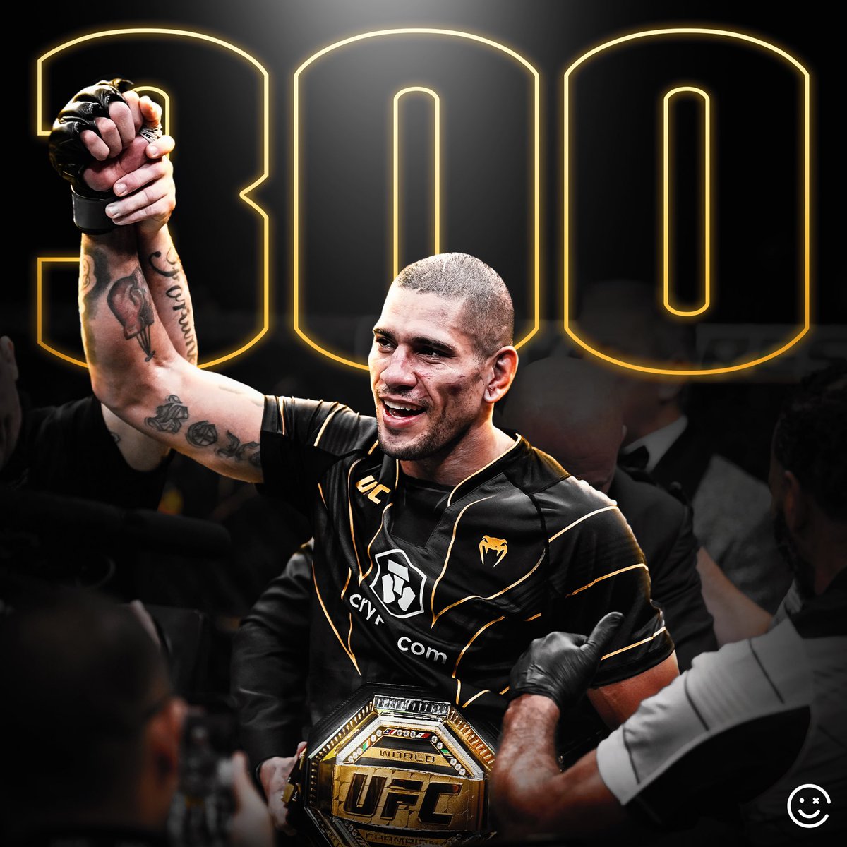 HappyPunch's tweet photo. Dana White just announced Alex Pereira vs Jamahal Hill main event for #UFC300 😱 https://t.co/xObdwv96o5
