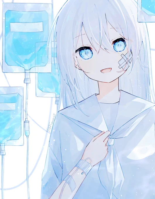 こんな最高タグはやるしか!!白髪いっぱい描いてます!!#白髪至高倶楽部 