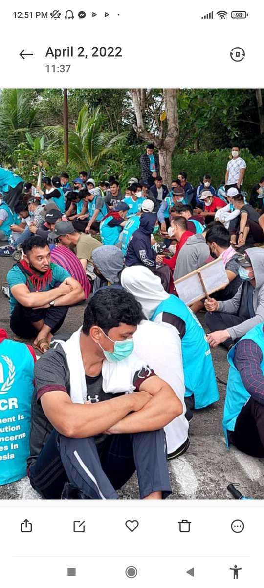 فراموشی این  بی نواها  در  عین حال بی عدالتی مطق است
#End12YearsInLimbo_Indonesia