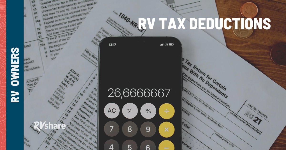 As an RV owner in this tax season, you are probably wondering: “Are there any RV Tax Deductions available?” The answer is yes! Let’s take a quick look at the deductions you might be able to claim as an RV owner. bit.ly/3wcachH