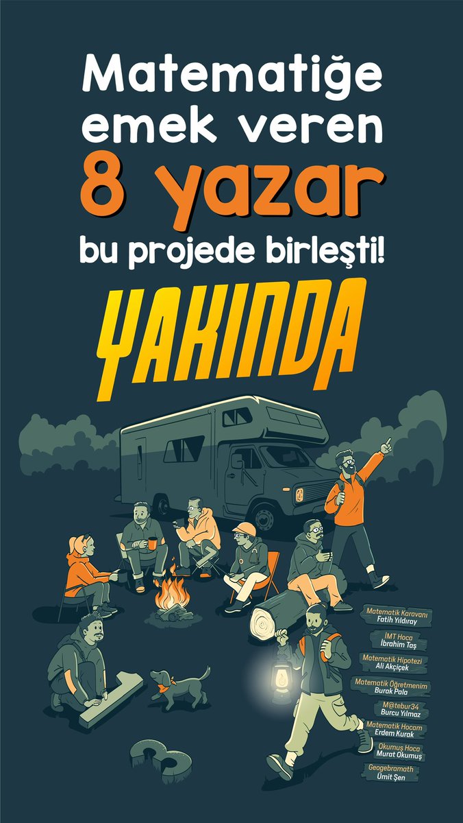 matburakpala's tweet photo. Matematiğe emek veren 8 öğretmen birleştik ve bir proje ortaya çıkardık.Çarşamba günü açıklıyoruz 📢 https://t.co/06oHlk80tY