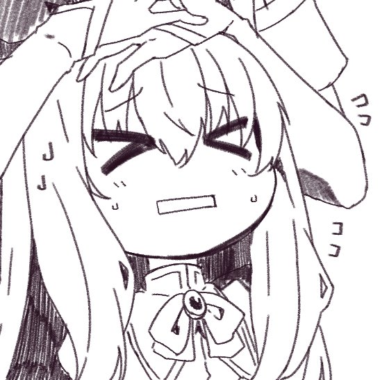 新しく描いた嫁の「ぴえ～」。
可愛いw 