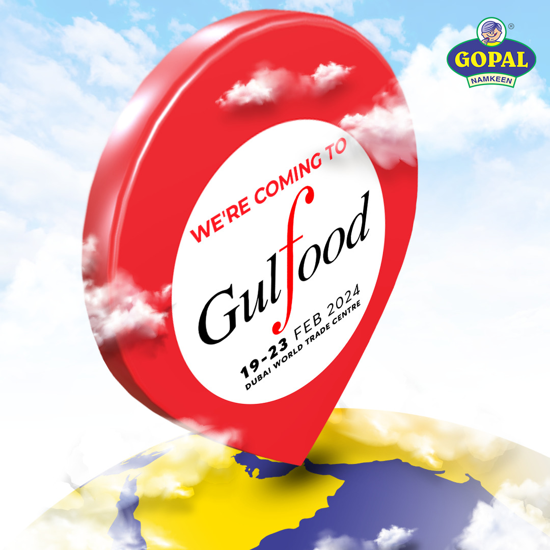 We are thrilled to be part of the world's largest F&B sourcing exhibition in Dubai. Join us as we showcase our finest snack range on the global stage.

#GopalAtGulfood #GopalSnacksAtGulfoodExpo #Gulfood #Gulfood2024 #FoodExpo #EthnicSnacks #IndianSnacks #Namkeen