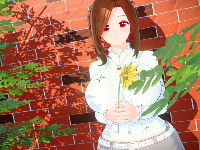 #ハニカム
ポチョムキンさんのSD使わせて頂きました〜。お庭にいるママン 