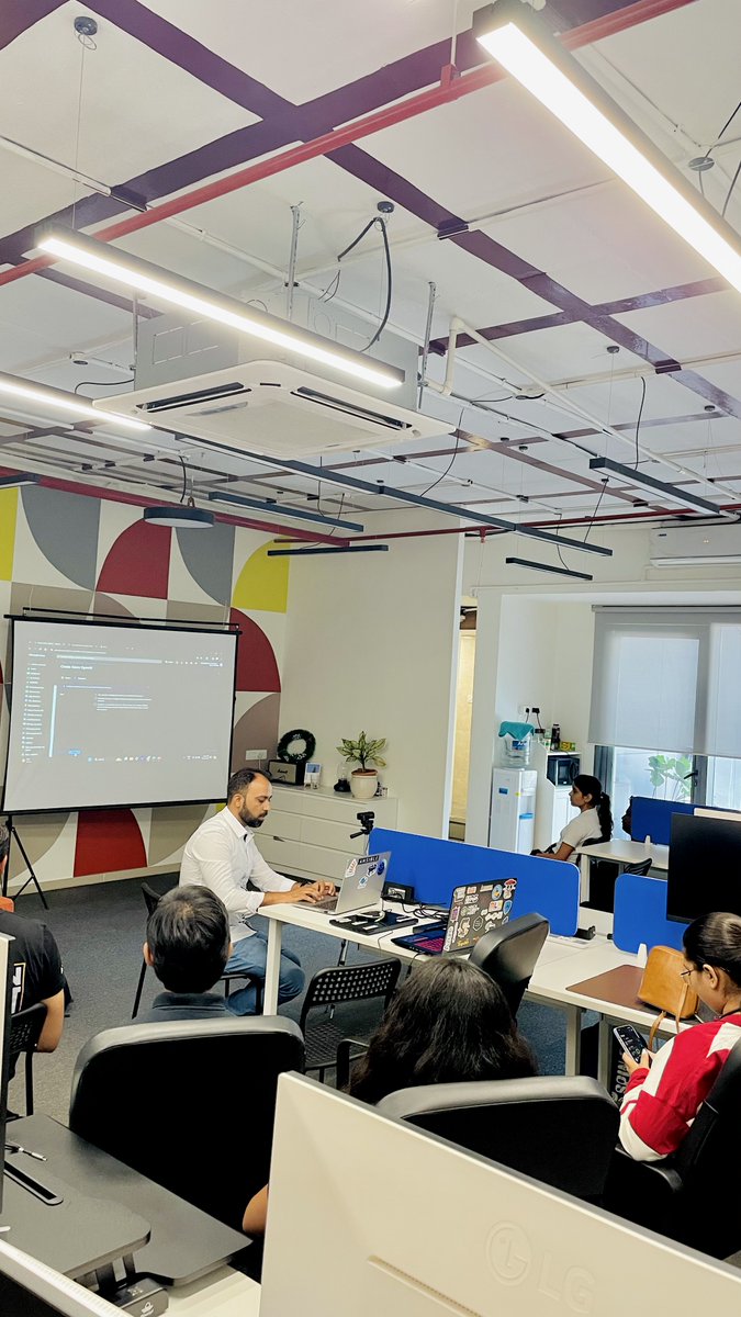 Was at the @ClubTechBrewers meet. Talks on Gen AI to Azure OpenAI (workflow). Thnx to <a href="/RahulAmbhore3/">Rahul Ambhore</a> &amp; <a href="/MrunankPawar/">Mrunank Pawar</a> for elaboration of complex topics. Also thnx to the team <a href="/4lph4V/">Vaibhav Kadam 𝕏</a>, <a href="/carbon_wreck/">Ayush Singh</a>, <a href="/sanasspace/">Sana</a> &amp; <a href="/rohan_2502/">Rohan</a> . Building club's easy 😉, keeping it active is hard👍.