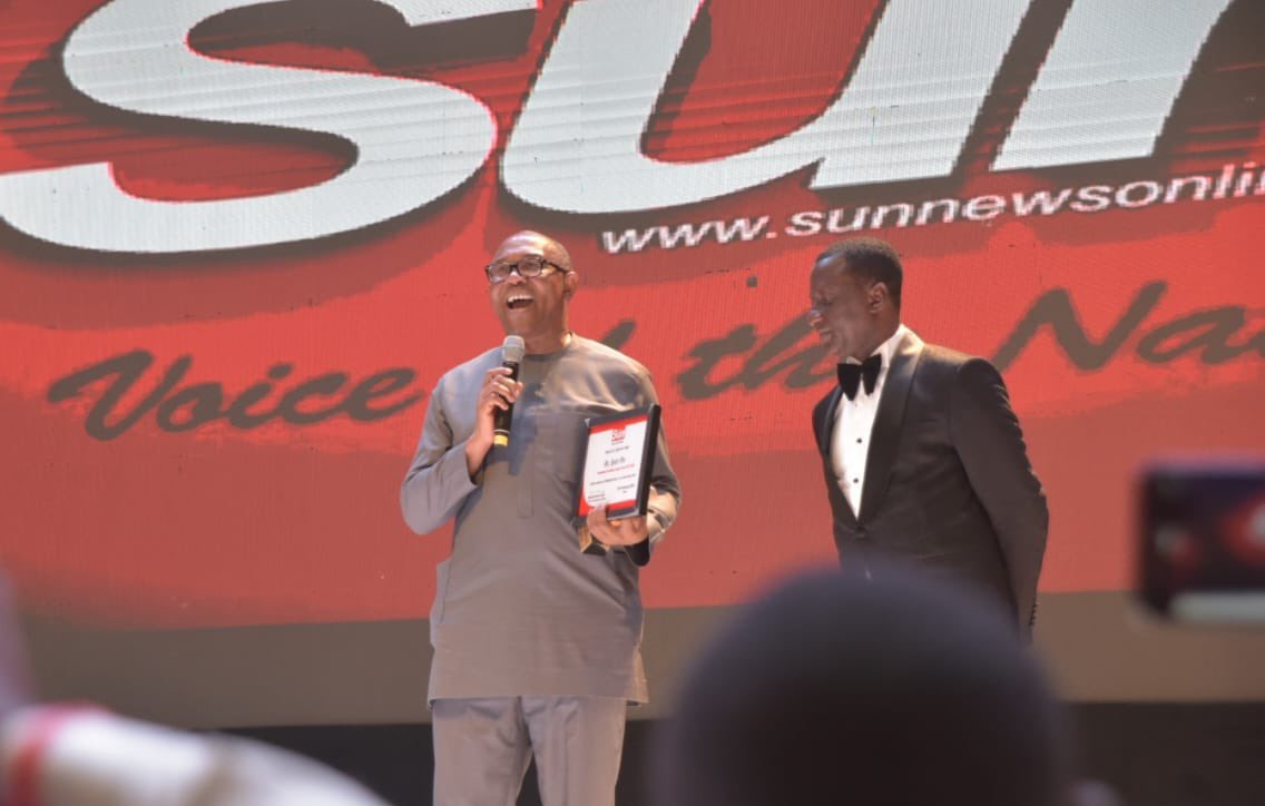 IgboHistoFacts's tweet photo. His Excellency, Mr. Peter Obi, has been named the Political Icon of the Year 2023 by The Sun Awards.

In 2006, Peter Obi also became the first-ever Governor to win “The Sun Man of the Year Award”.

Let's Retweet to celebrate him https://t.co/DSfgoQ34pR