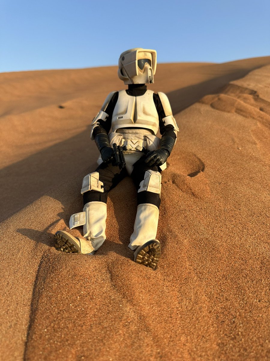 Scouttrooper #ActionFigure #actionfigures #bikerscout #bountyhunter #cosplay #HotToys #Emirates #scouttrooper