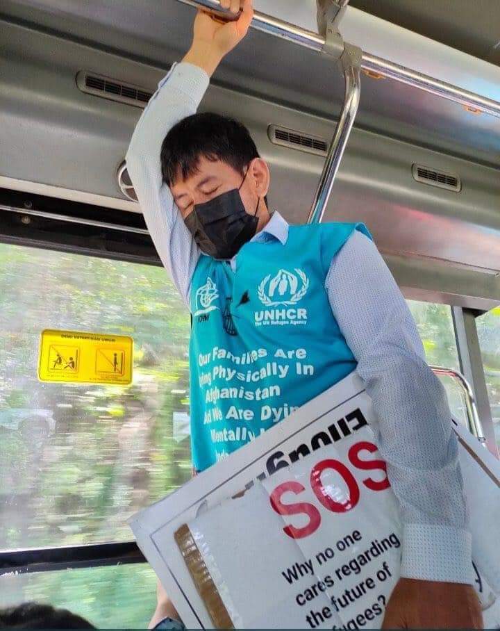 خسته از وضعیت بد مهاجرت در اندونیزیا 
#End12YearsInLimbo_Indonesia