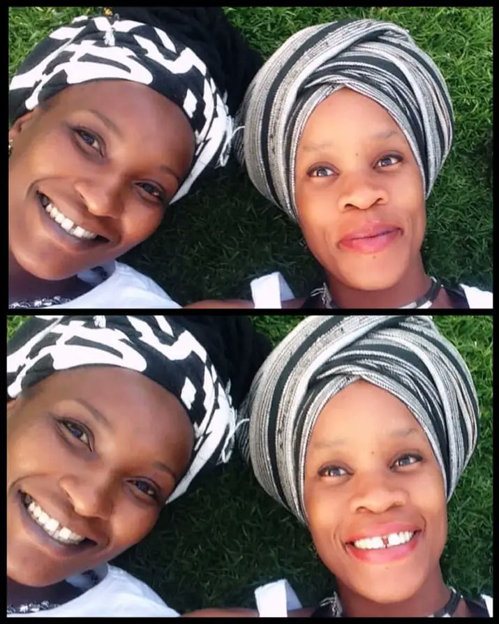 Our ancestors walked together👣. We never talk on the phone, don't text, don't plan to wear headwraps and matching outfits, it's entirely telepathic. On the rare occasions I leave the village, we end up parked after the partying talking until we're caught up. Sahwira Mbizi🖤🤍🦓