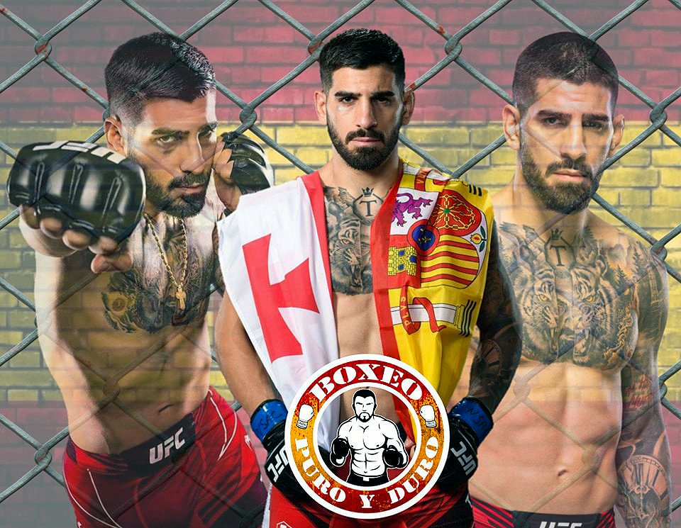 'Enhorabuena 'Matador'! ¡Histórica victoria! Ilia Topuria @Topuriailia se corona como primer campeón del mundo español de la @ufc 🏆. ¡Orgullo de los deportistas españoles que llevan nuestra Bandera 🇪🇸 a lo más alto por todo el mundo! #UFC298 #MMA #EjércitoconelDeporte 🇪🇸
