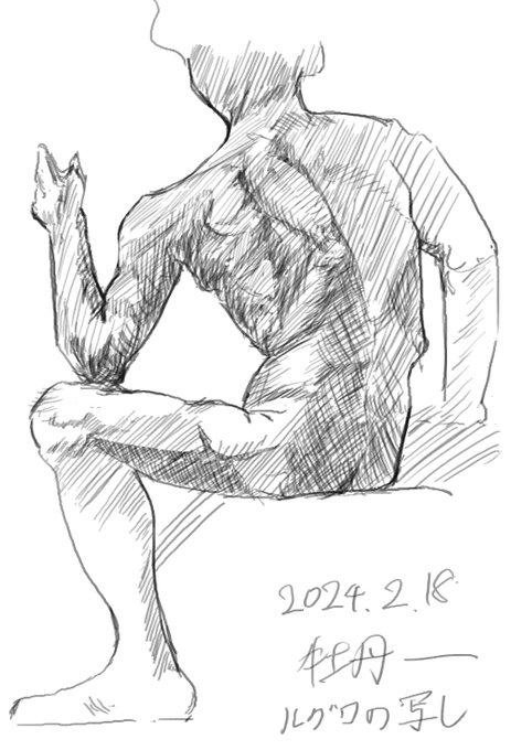 読み終わりましたー!!

ハッチングはちょっと難しくて要練習か諦めるかになりそう。
読んだ事で絵が上達したかどうかは次のイラストで……。頭の中では上手くなれたつもり。 