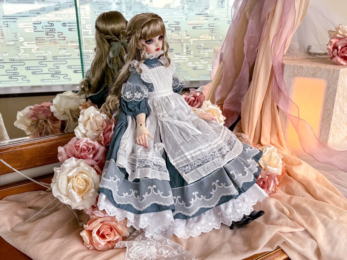 yoh0129's tweet image. さくちゃん今月末でお迎え1周年なのでプレゼントした訳なのですがお洋服可愛すぎてしんじゃう私が…

👗 @xivudreamx 様
wig #MurmurCoco 様