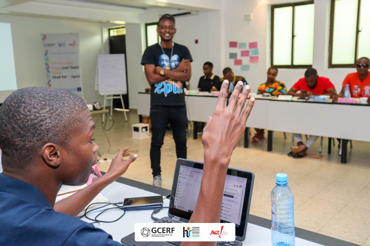 Huria_KE's tweet photo. Day 2 of Social Media Innovation LAB was a moment of leveling up by exploring art and entertainment as a means of conveying positive narratives for countering hate speech and polarization.

#usalamadigitali #tujengejamiithabiti #achagunshikamic

@theGCERF @NCTC_Kenya @tendasasa https://t.co/Jb7tsdf5Md