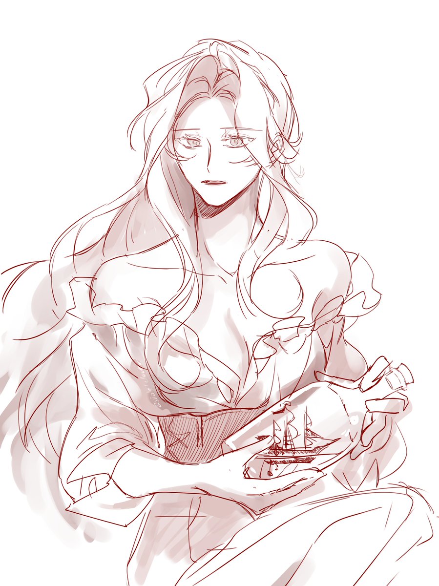 진주색 눈 때문에 바다로 버려진 공주님이 해적선에 타게 되는 이야기

#OC