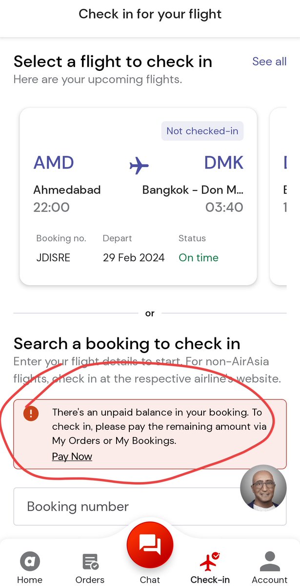 fadia_maulin's tweet photo. @airasiaTH @airasia Ples help. Getting problems during payment for the Selected seat. Screen shots attached. Mobile App does not allow me to proceed for payments.
@tonyfernandes_ i am trying to pay for an addon purchase but not able to complete the transaction. https://t.co/KvbZxqOzeH