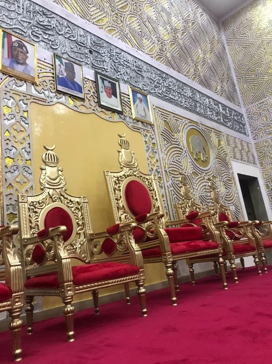 NasarawaX_'s tweet photo. The remodeling of the Aren Eggon Palace, Nasarawa Eggon, Nasarawa state. https://t.co/9Bi4MQRoXk