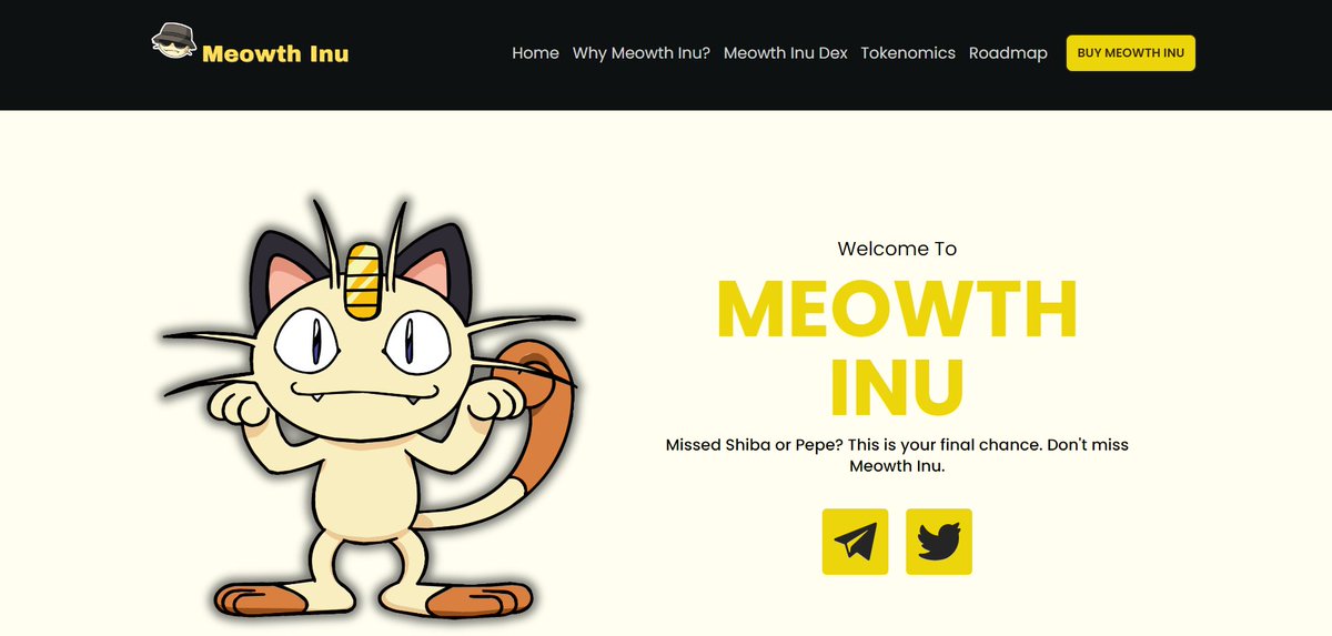 Meowth Inu tweet media