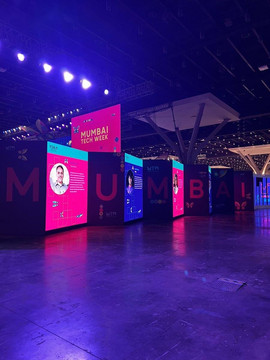 suviter's tweet image. At #MumbaiTechWeek today!