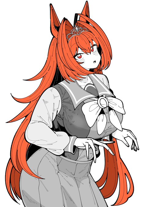 髪ほどきダスカが欲しくなってるところだと思ったので共有します
#ウマ娘 