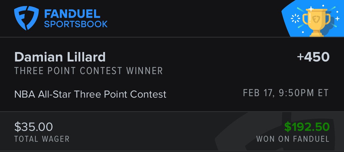 Back to back Dame got that mamba in em a true competitor #NBAAllStar2024 #3pointcontest 🐐