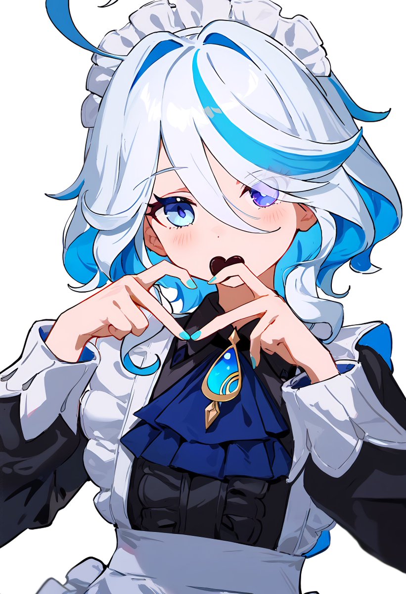 QingsongZero's tweet photo. heart heart heart🩵
#Furina  #Genshinlmpact #Genshin https://t.co/nmQakkGC8A