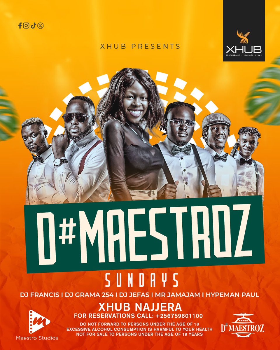 Xhub_bar's tweet photo. 🎸 Prepare to rock your Sunday night with soulful tunes of @DMaestroz at #xhub Bar and Restaurant! 🙌 Join us for an unforgettable live band experience.
featuring the incredible @hypemanpaul 🎶✨ #Sundayband #LiveMusic
@mrjamajamafrica
@deejayjefas
@djgrama254 https://t.co/5sHQEU4IoQ