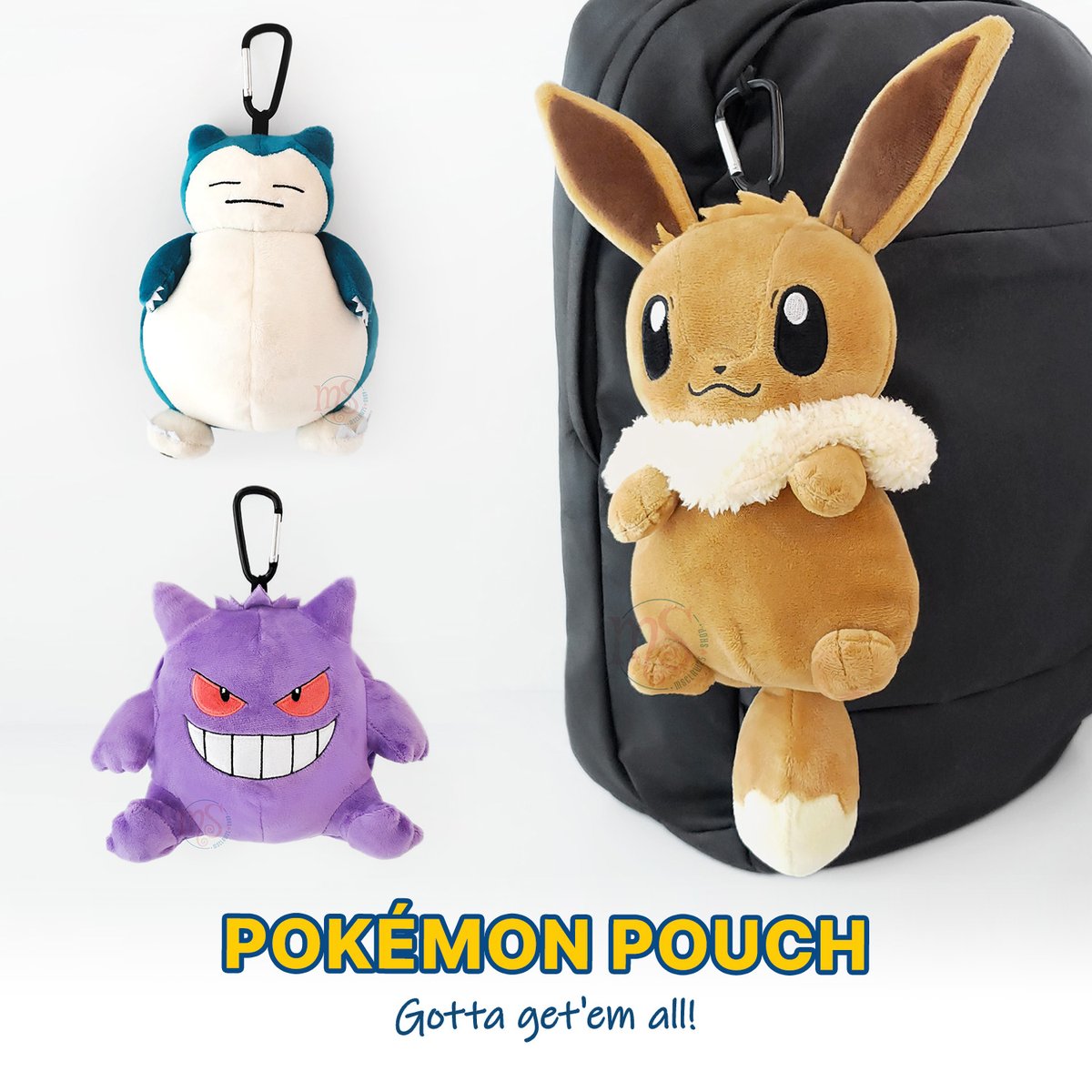 MSClaw25's tweet image. ⛩ Pokémon Plush Pouch with Carabiner

🛒 msclaw25.com
International shipping

-
#snorlax #snorlaxplush #snorlaxpouch #eevee #eeveeplush #eeveepouch #gengar #gengarplush #gengarpouch #pokemonpouch #pokemonbag #pokemon #pokemongo #pokemonlove
#toyshop #japantoys