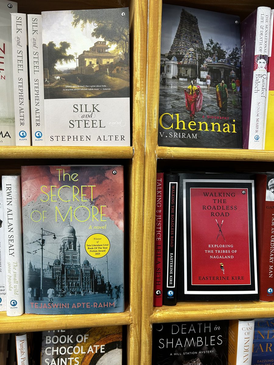 Aleph Book Company (@alephbookco) on Twitter photo <a href="/BDUTT/">barkha dutt</a> #Spotted #TheSecretOfMore
#SilkAndSteel
#ChennaiABiography
<a href="/Tejaswini_Apte/">Tejaswini Apte-Rahm</a>
<a href="/MadrasMobile/">Sriram V</a>
@strphenalter
#WorldBookFair2024 <a href="/BDUTT/">barkha dutt</a> #Spotted #TheSecretOfMore
#SilkAndSteel
#ChennaiABiography
<a href="/Tejaswini_Apte/">Tejaswini Apte-Rahm</a>
<a href="/MadrasMobile/">Sriram V</a>
@strphenalter
#WorldBookFair2024