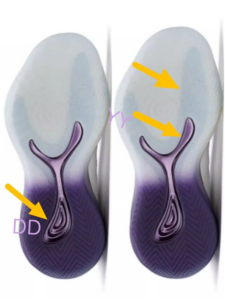 Another details of this D1 Xtep shoes.
*The outer sole engraved with double D which means DD
*The midsole embossed with double Y-shaped marks
This 👟 has full of details, engraved with his own exclusive design!😉
DDYY #DiYueVibe 💜💛😁
#WangHedi #DylanWang
#王鹤棣_Dylan #DiYue