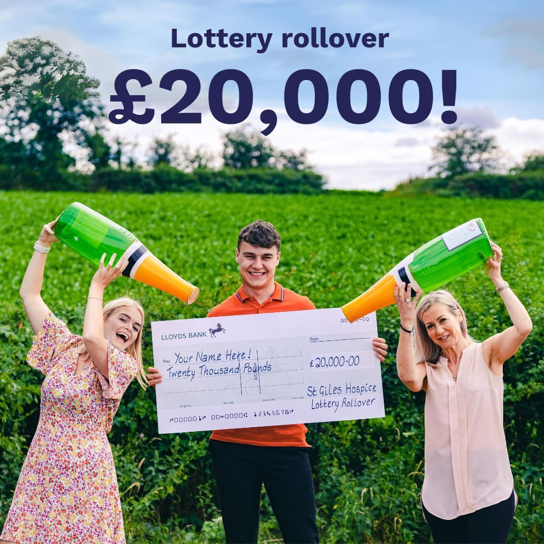 This week’s lottery rollover is our highest EVER at £20,000! 💰 Don’t miss out on your chance to win! Click here to get your tickets today 👉 buff.ly/41v9w2m 18+ GB only Please gamble responsibly.
